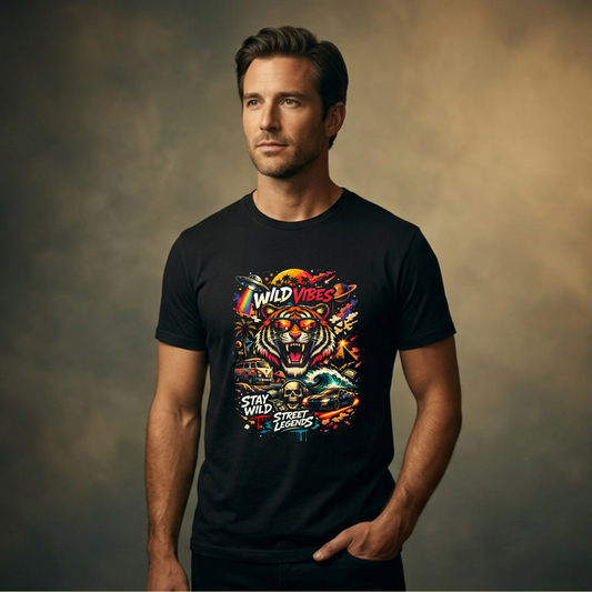 Wild Vibes Men T-Shirt