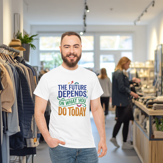 The Future Depends on What You Do Today Men's T-Shirt